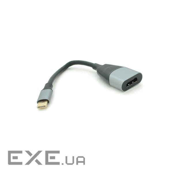 Конвертер Type-C (тато)/HDMI (мама), 18cm, круглий, B ( (YT-Type-C(M) / HDMI(F)-18cm круглий)