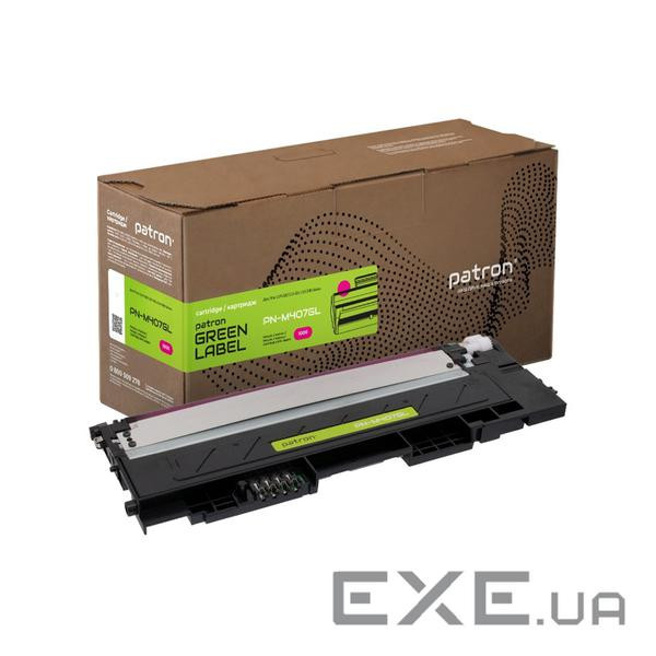 Тонер-картридж Patron Samsung CLT-407S magenta Green Label (PN-M407GL)
