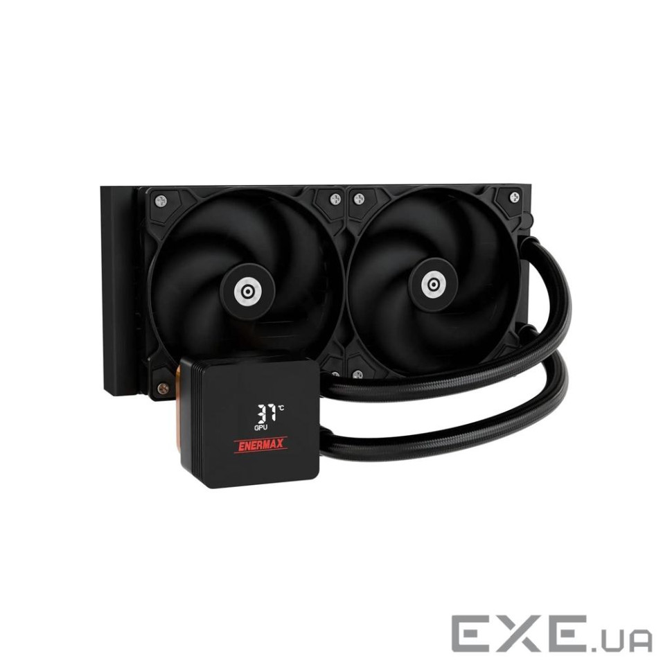 Система рідинного охолодження Enermax Liqmax IV 240 Digital Display (ELC-LMIV240-SF)