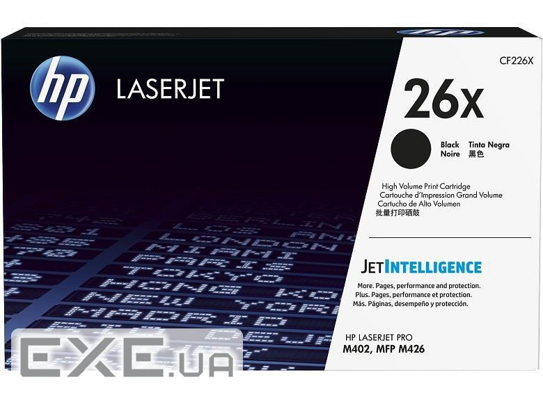 Картридж HP LJ 26X Black (Pro M402n/M426dw) (CF226X)