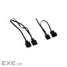 Вентилятор AeroCool Phantom M-3 Reverse 12 PWM ARGB Black (ACF3-MR11227.11), 120х120х25 мм, PWM 4pin