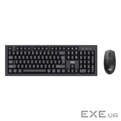Комплект AOC KM210B Wireless UA Black (KM210B/97)
