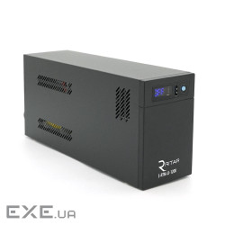 ДБЖ Ritar E-RTM-LI-1200 (720W), LCD, AVR, 3st, 2xSCHUKO socket, АКБ LiFePO4 х 25.6V154WH, metal Case