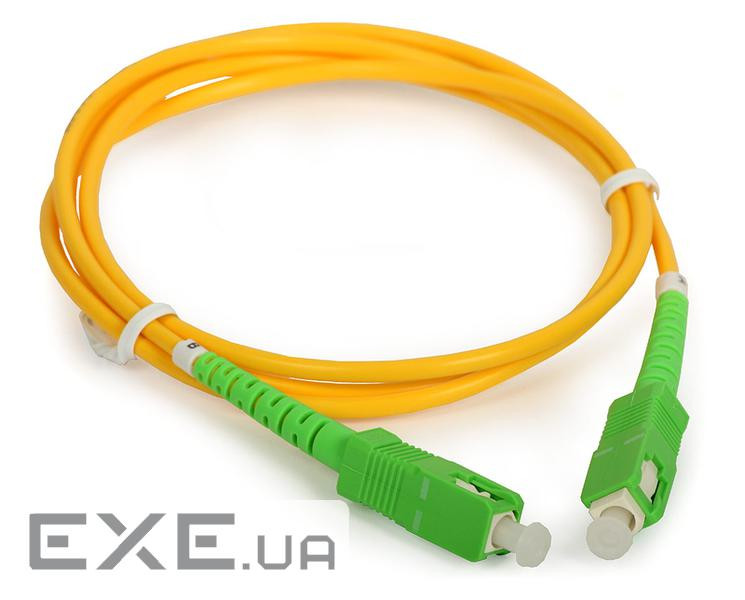 Патчкорд оптичний SC / APC-SC / АPC 3.0mm 1 м (15452)