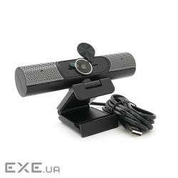 Вебкамера з мікрофоном Q7, 2K 30fps, з автофокусом, пласт. корпус, Black, BOX (YT-Q7)
