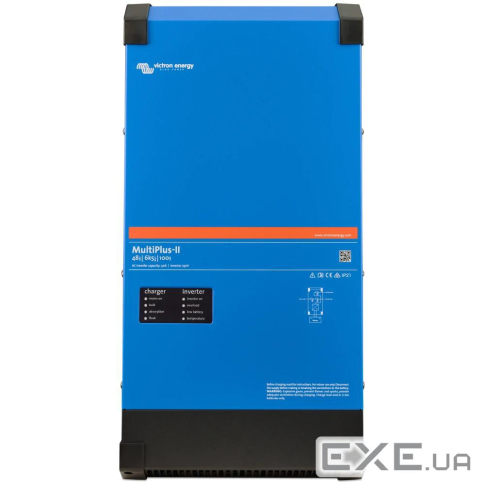 Инвертор Victron Energy VictronEnergy MultiPlus-II 48/6k5/100-50 230V однофазный чистая синусоида