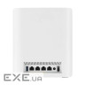 Wi-Fi Mesh система Asus ZenWiFi BT8 2pk White (90IG0930-MA1B2T) (WiFi7, BE14000, Tri-b (BT8(W-2-PK))
