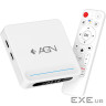 TV Медіаплеєр AGN Media Box Cinema 4/32Gb/Allwinner H618/ Android 14/ WiFi 2.4G+5G/LA (AGNCINEMA432)