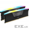 Модуль пам'яті CORSAIR Vengeance RGB Black DDR5 5200MHz 32GB Kit 2x16GB (CMH32GX5M2B5200C40)