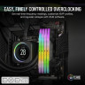 Модуль пам'яті CORSAIR Vengeance RGB Black DDR5 5200MHz 32GB Kit 2x16GB (CMH32GX5M2B5200C40)