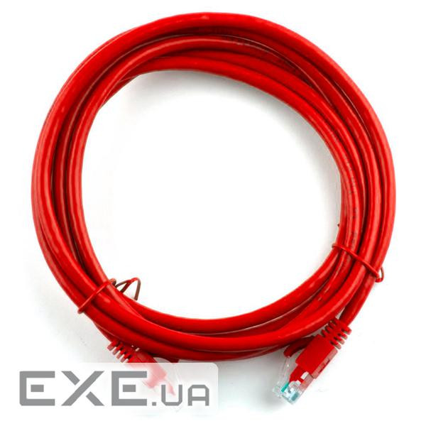 Патч-корд литий RITAR, UTP, RJ45, Cat.5e, 30m, червоний, Cu (мідь ) (04307)
