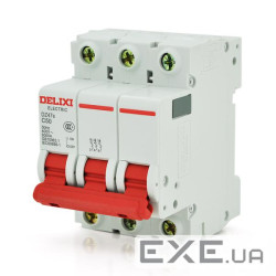 Автоматичний вимикач Delixi HDBE DZ47S 3P / 50A, 400V