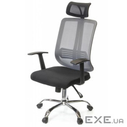 Офісне крісло Аклас Сити CH SR(L) Сіре (9885)