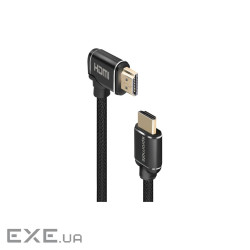 Кабель Promate ProLink HDMI - HDMI v.2.0, (M/M), 3 м , Black (prolink4k1-300.black)