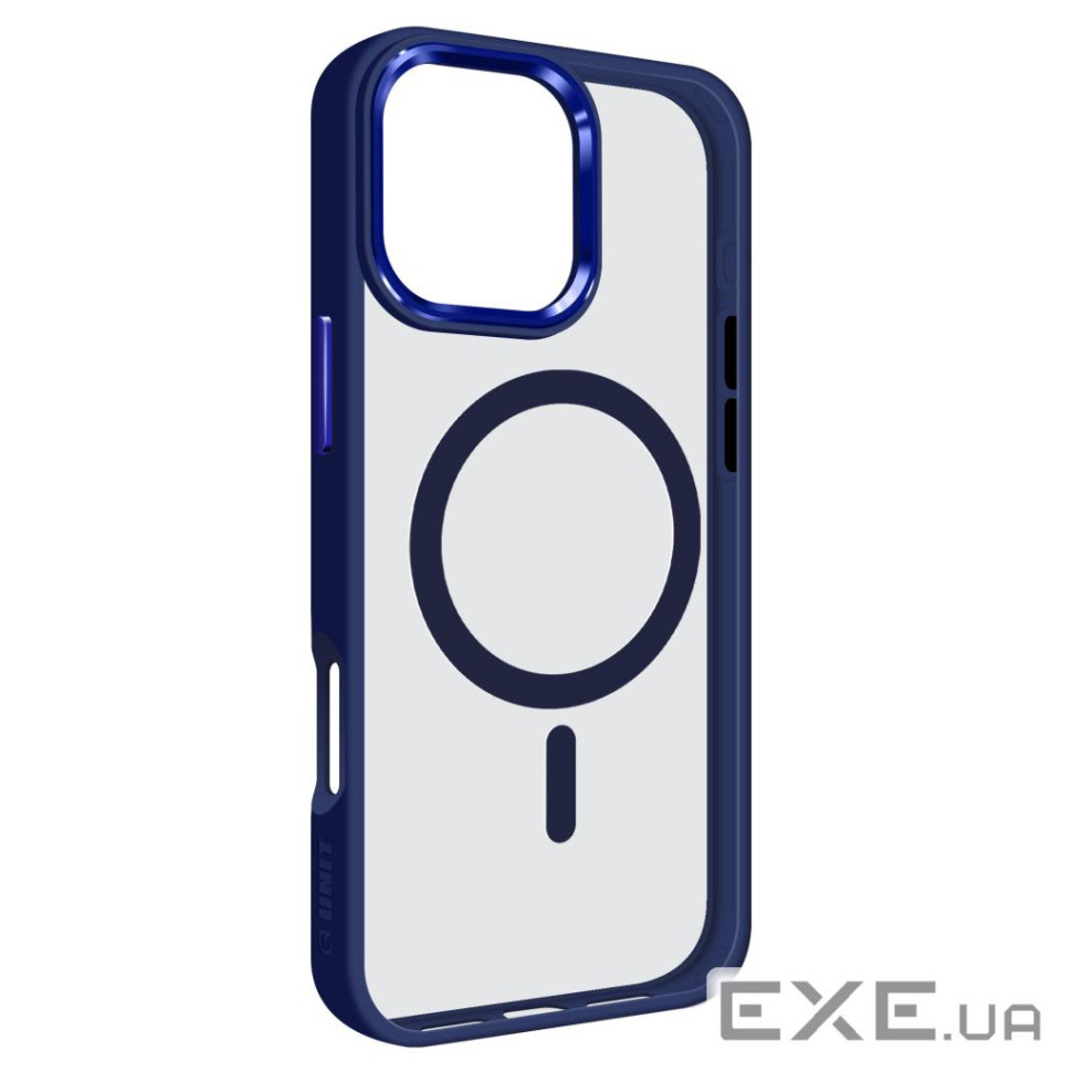 Чохол до мобільного телефона Armorstandart Unit MagSafe Apple iPhone 16 Pro Max Dark Blue (ARM78715)