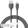Кабель BASEUS Jelly Liquid Silica Gel Fast Charging Data Cable USB to iP 2.4A 1.2м (CAGD000001)