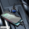 Зарядний пристрій Baseus USB + USB-C QC3.0 65W Particular Digital Display gray (CCKX-C0G)