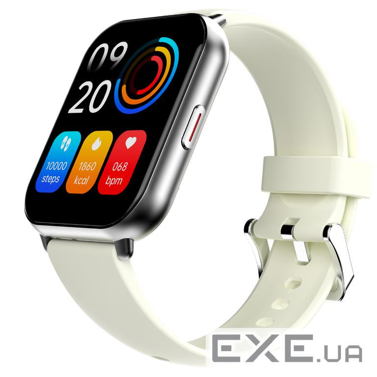 Смарт-годинник HiFuture Zone2 Silver/Grey, 1.96'' (285х240) IPS сенсорний / Bluetooth (zone2.silvergrey)