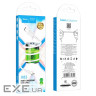 Дата кабель USB 2.0 AM to Micro 5P 1.0m 2.4A PVC X83 white HOCO (6931474770899)