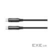 Кабель Type-C-Type-C, 1 м, Black, ColorWay, 240 Вт , 5A, PVC / Aluminum Alloy (CW-CBPDCC069-BK)