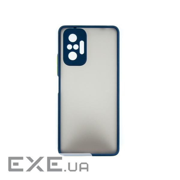 Чохол для моб. телефону Dengos Matte Xiaomi Redmi Note 10 Pro (blue) (DG-TPU-MATT-78)