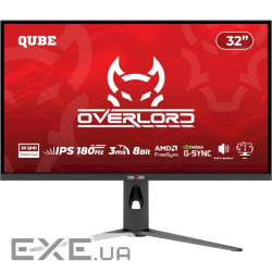 Монітор 32" QUBE Overlord G32Q180HS