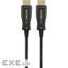 Кабель Cablexpert CCBP-HDMI-AOC-25M, HDMI V.2.0, вилка/вилка, з позолоченими контактами, 25 м