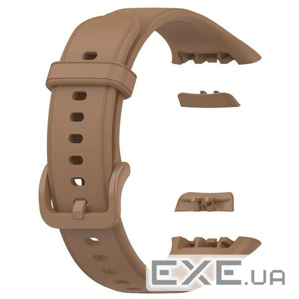 Силіконовий ремінець BeCover для Oppo Band 2 Brown (709474)