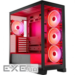 Корпус MODECOM Volcano Space Apex ARGB Midi Black (AT-SPACE-PG-10-000000-000)