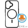 Чохол до мобільного телефона Armorstandart Unit MagCase Apple iPhone 17 Black + Orange Bu (ARM90579)