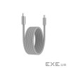 CANYON cable OnWire 60MG C-C 60W Magnet Braided 1m Light Grey (CND-CCMG60AB15LG)