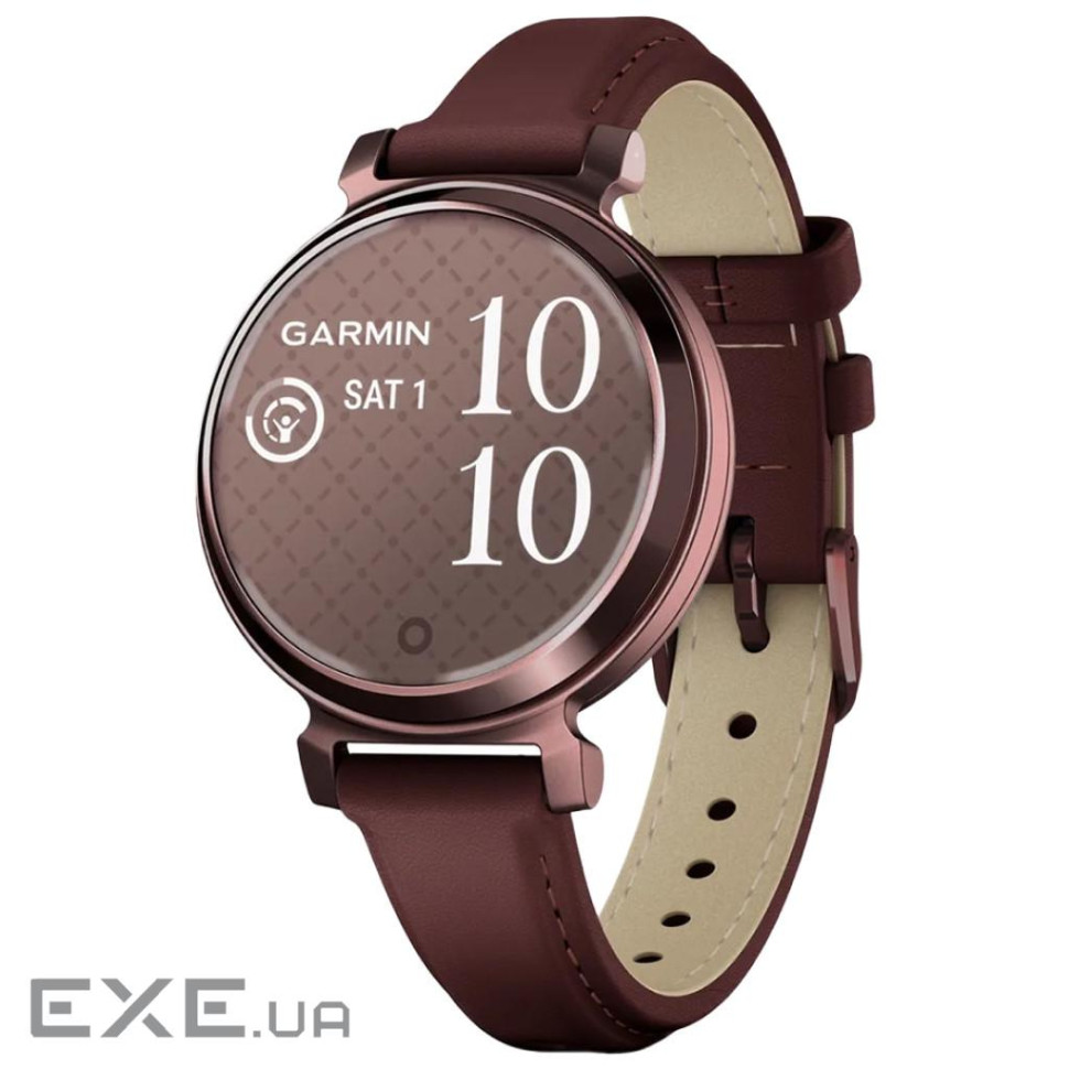 Смарт-годинник Garmin Lily 2 Classic, DarkBronze/Mulberry (010-02839-03)