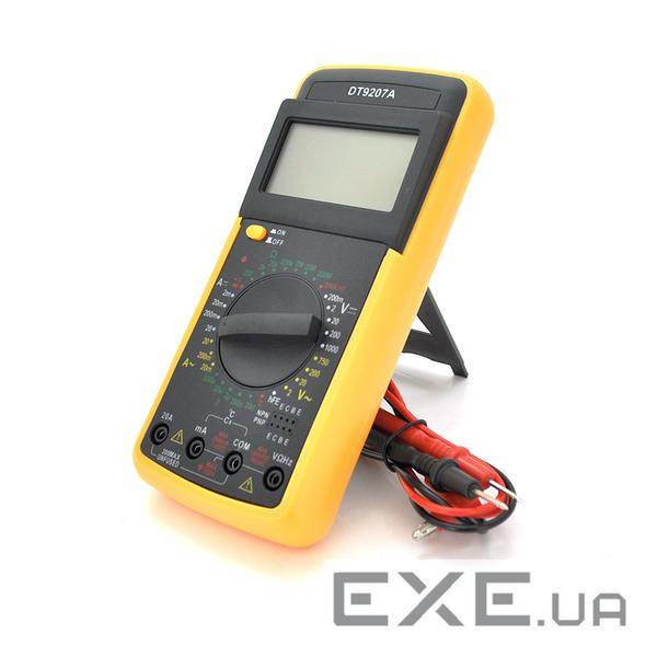 Мультиметр DT9207A Black/Yellow
