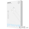 Кабель Proove GridLine USB to Lightning 2.4A (1m) white (CCGL12001102)