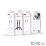 Дата кабель USB 2.0 AM to Micro 5P 1.0m white XO (NB280_M_White)