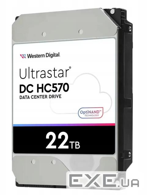 WD HD3.5" SAS3 22TB WUH722222AL5204/512e (Di) (0F48052)