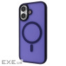 Чехол WAVE Matte Insane Case with Magnetic Ring iPhone 17 midnight blue (64343 midnight blue)
