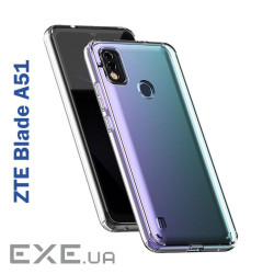 Чохол до мобільного телефона BeCover ZTE Blade A51 Transparancy (706940)