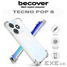 Чохол до мобільного телефона BeCover Anti-Shock Tecno Pop 8 Clear (710658)