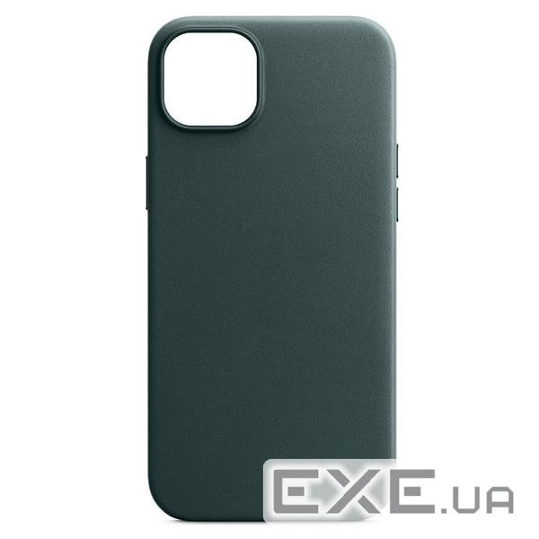 Чохол-накладка Armorstandart Fake Leather для Apple iPhone 14 Plus Shirt Green (ARM64396)