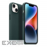 Чохол-накладка Armorstandart Fake Leather для Apple iPhone 14 Plus Shirt Green (ARM64396)