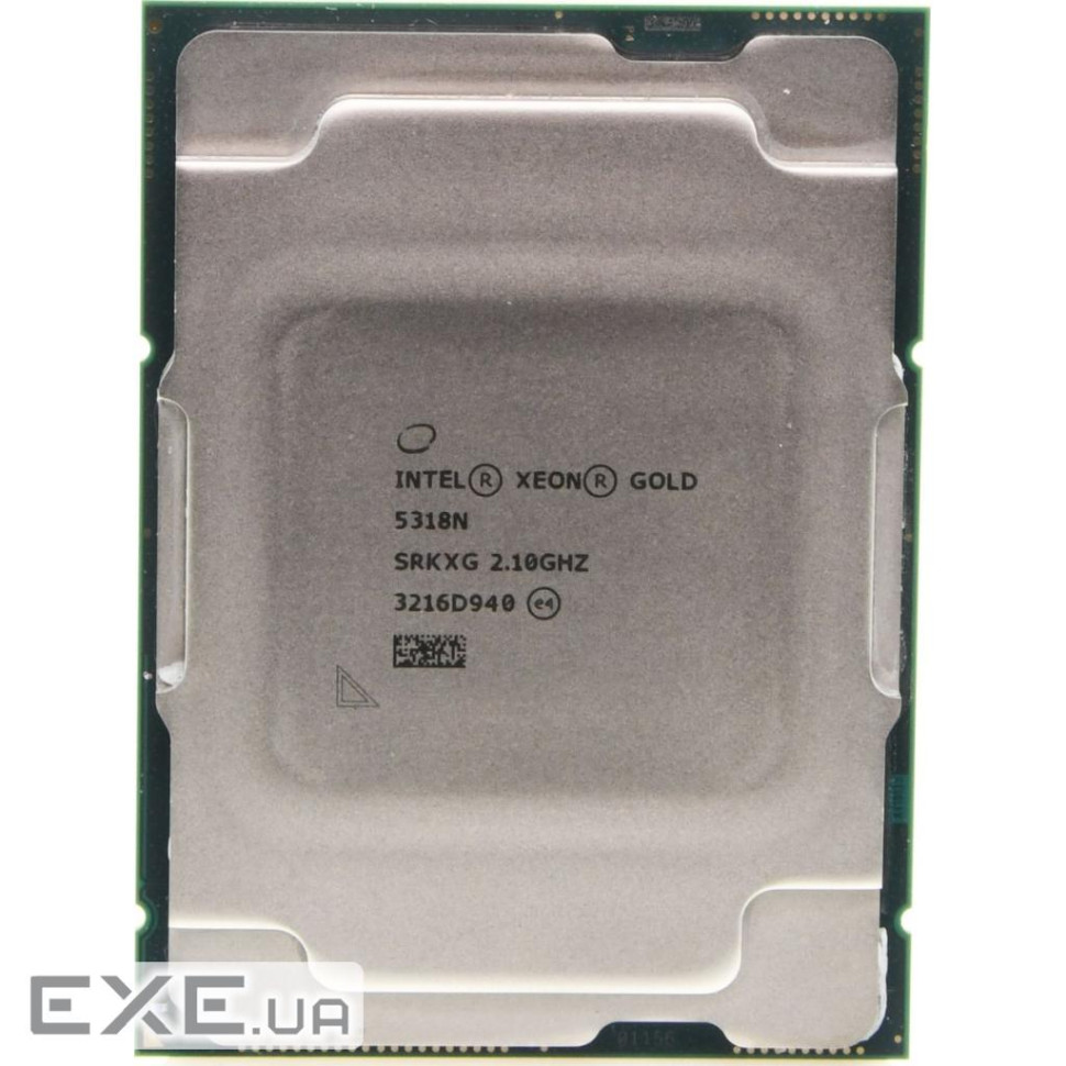 Intel Xeon Gold 5318N 2.1G, 24C/48T, 11.2GT/s, 36M Cache, Turbo, HT (150W) (338-CCDI)