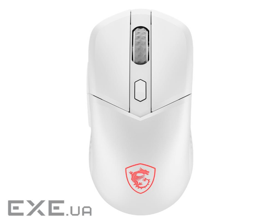 Миша MSI VERSA 300 W WHITE, WIRELESS, RGB, WL, білий (S12-4301440-CLA)