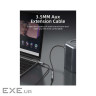 Аудіо кабель Cabletime 3.5 мм (M) - 3.5 мм (F), 3 м (CF11N) (CA915255)