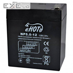 Батарея (аккумулятор) до ДБЖ ENOT NP5.0-12 battery 12V 5Ah