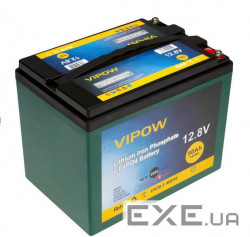 Акумуляторна батарея Vipow LiFePO4 (LiFePO4128-50/40)