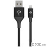 Дата кабель USB 2.0 AM to Lightning 1.0m 2.4A MFI HP (HP_DHC-MF100-1m)