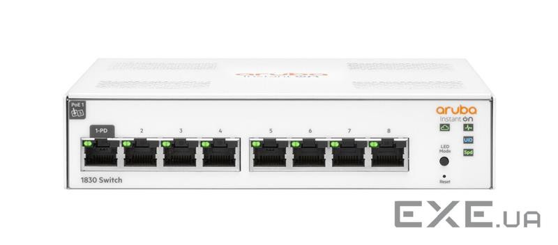 Комутатори Aruba Instant On 1830 8G Switch HPE JL810A