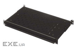 Полиця телеско. гліб.350 мм., чорна (DP-PO-350V-H)
