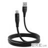Кабель Proove Soft Silicone Lightning 2.4A (1m) black (CCSO20001101)